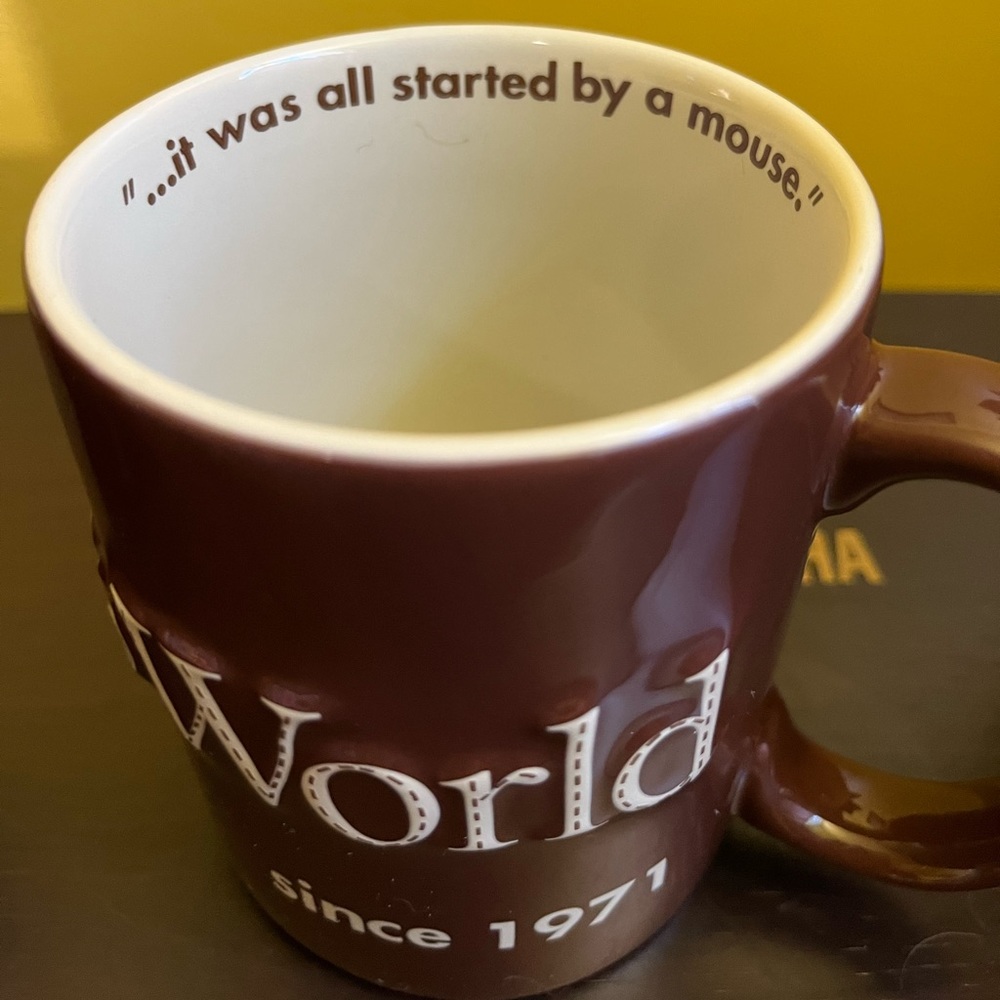 Walt Disney World mug